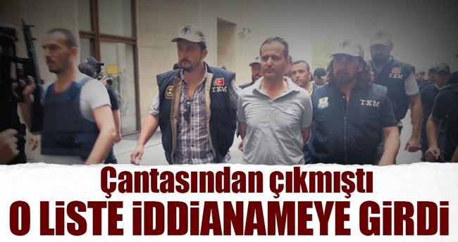 Çantadan çıkan darbe rehberi iddianamede