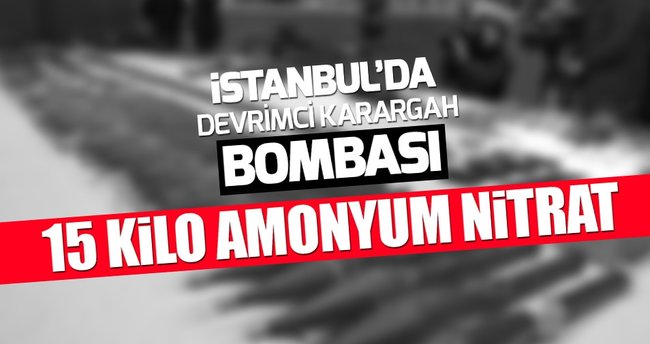 Devrimci Karargah bombaları ele geçirildi