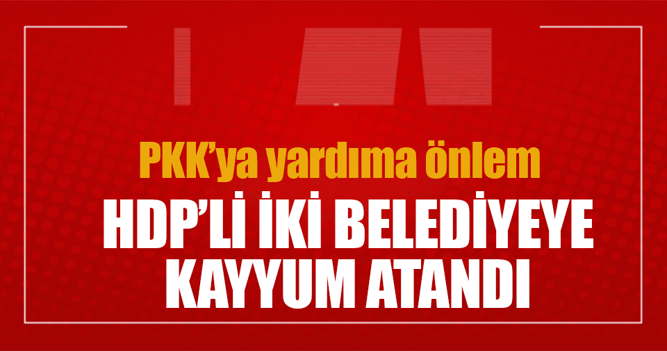 Sur ve Silvan belediyelerine kayyum atandı