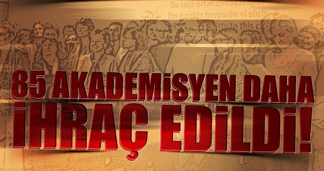 PAÜ'den 85 akademisyen daha ihraç edildi