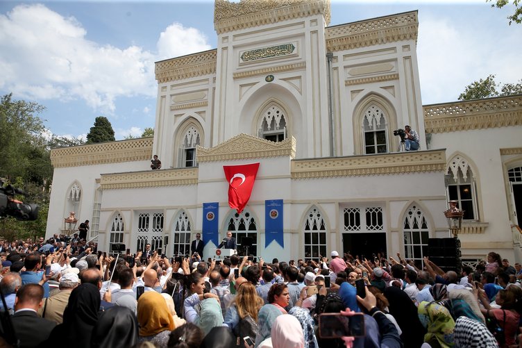 Cumhurbaşkanı Erdoğan Yıldız Hamidiye Camisi'ni açtı