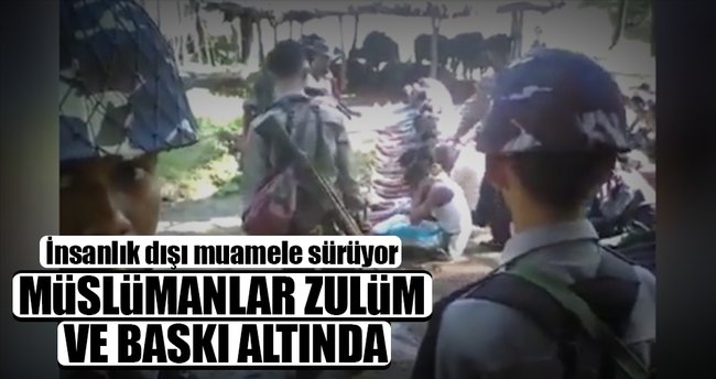 Arakan'da müslümanlara insanlık dışı muamele sürüyor