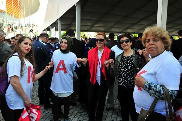 İşte tarihi kongreden görüntüler!