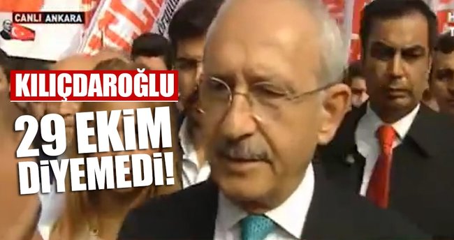 Kılıçdaroğlu'nun dili sürçtü