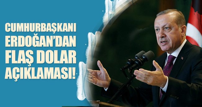 Erdoğan: Dolar 3,50'nin altına iner