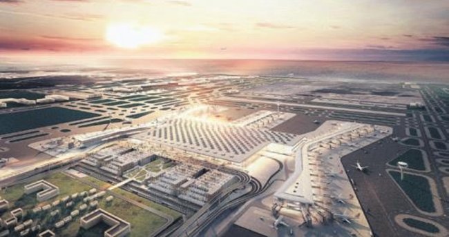 Yeni Havalimanı 15 bin kovayla boyanacak