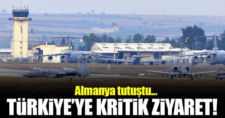 Almanya'dan Türkiye'ye kritik ziyaret!