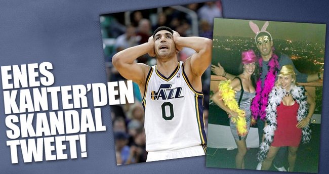 Enes Kanter'den skandal tweet