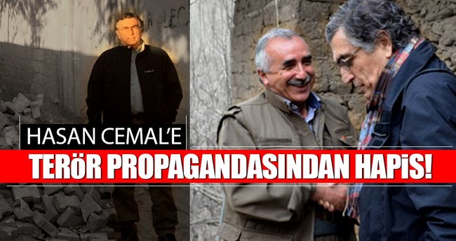 Hasan Cemal'e terörden hapis cezası