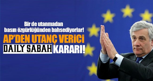 AP'den utanç verici Daily Sabah kararı