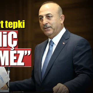 Çavuşoğlu'ndan sert açıklama: Sizi ilgilendirmez!