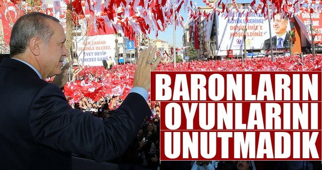 Baronların oyunlarını unutmadık