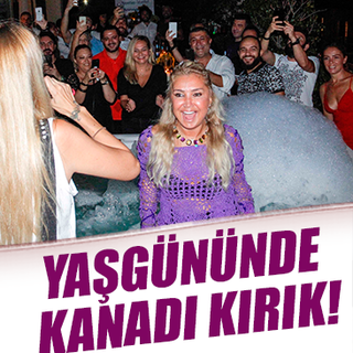 Yaşgününde kanadı kırık