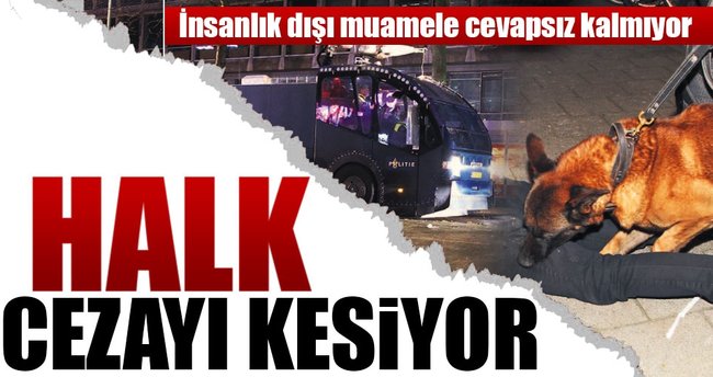 Halk cezayı kesiyor