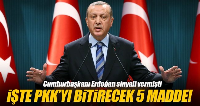 Teröre karşı yeni konsept