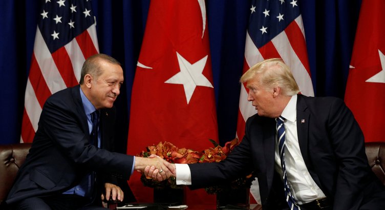 Cumhurbaşkanı Erdoğan New York'ta Trump ile görüştü