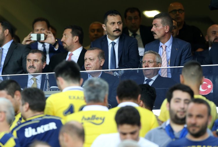 Cumhurbaşkanı Erdoğan Fenerbahçe maçında