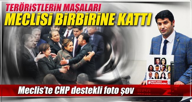 Meclis’te foto şov
