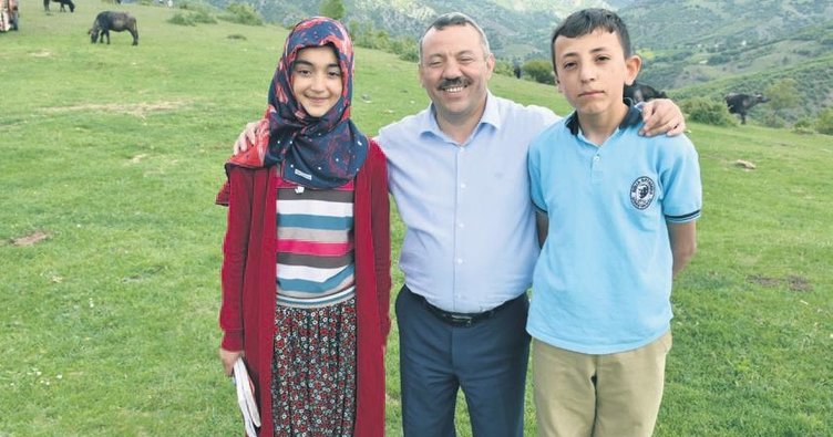 Albayrak’tan iki öğrenciye burs sözü