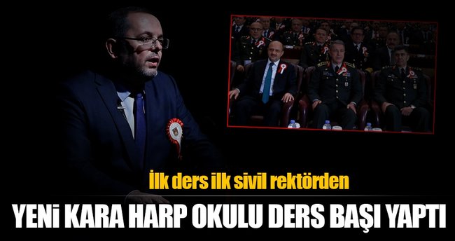 Kara Harp Okulunda yeni eğitim-öğretim yılı başladı