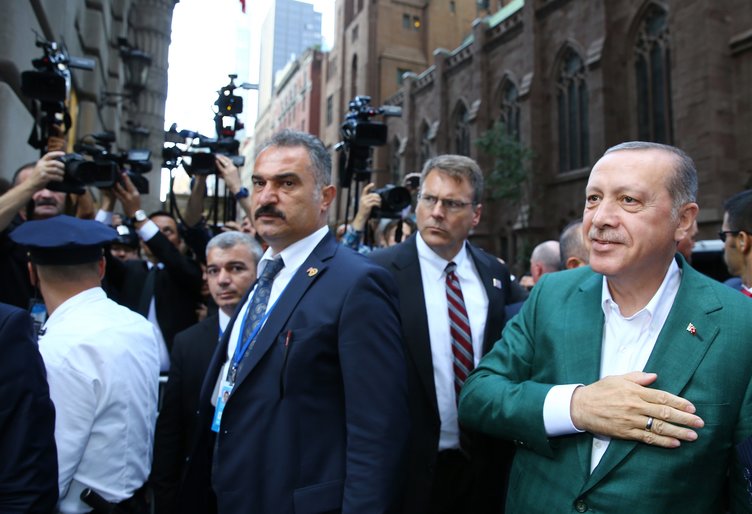 ABD'de Cumhurbaşkanı Erdoğan'a sevgi seli!