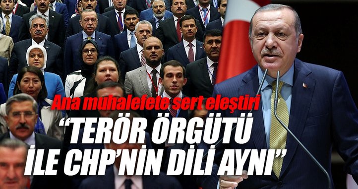 Terör örgütü ile CHP’nin dili aynı