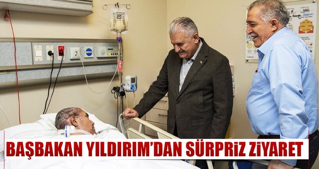 Başbakan Yıldırım'dan sürpriz ziyaret