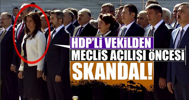 Meclis açılışı öncesi HDP'li vekil Buldan'dan skandal