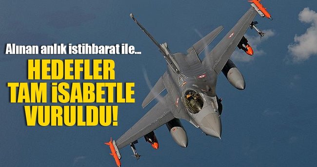 TSK'dan Irak'ın kuzeyine hava harekatı