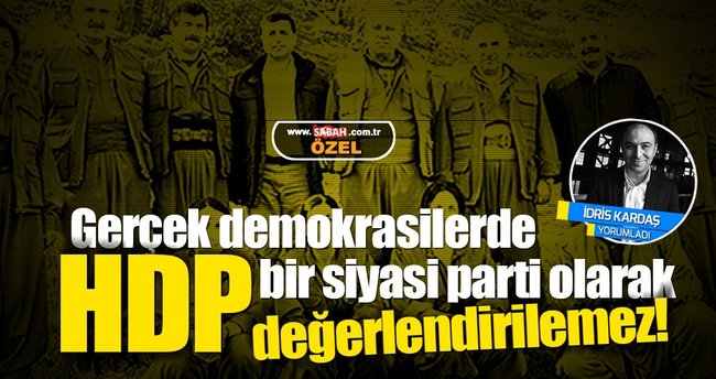 İdris Kardaş: Gerçek demokrasilerde HDP'ye parti gözüyle bakılmaz