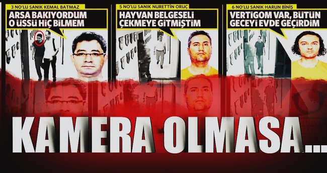 Onlar yalan attı, kameralar yakaladı