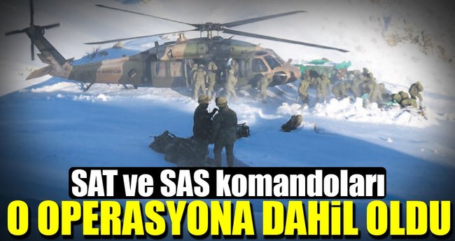 SAT ve SAS komandoları Fırat Kalkanı Harekâtı’nda