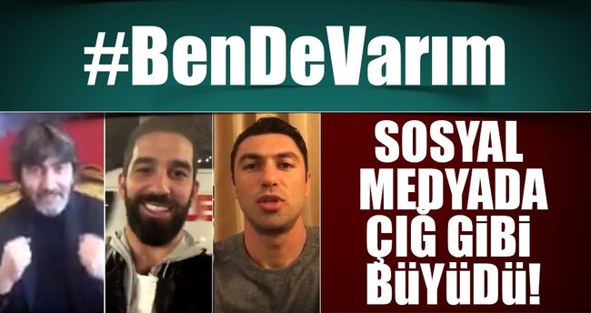 #BenDeVarım Sosyal medyada &çığ gibi b&üy&üd&ü!