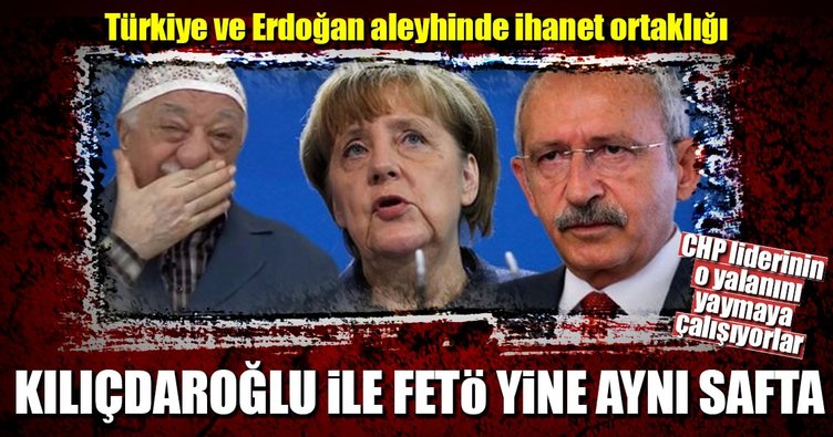 Türkiye ve Erdoğan aleyhinde ihanet ortaklığı