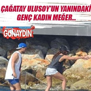 Çağatay Ulusoy'un yanındaki genç kadın meğer…