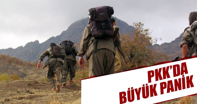 PKK’da büyük panik!