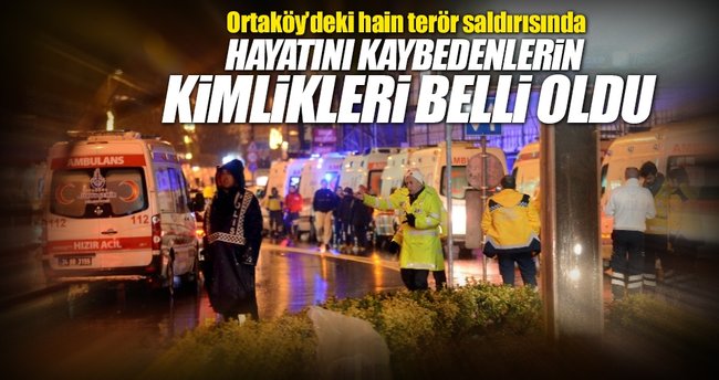 Reina'daki hain saldırıda hayatını kaybedenlerin kimlikleri belirlendi