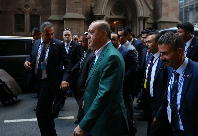ABD'de Cumhurbaşkanı Erdoğan'a sevgi seli!