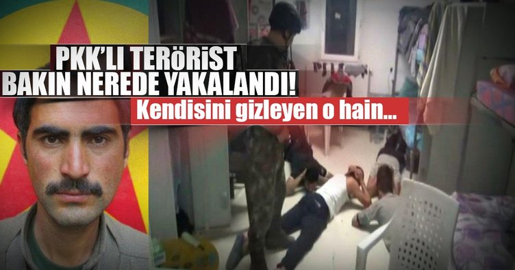 PKK'lı terörist böyle yakalandı