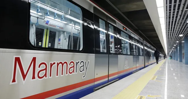 Marmaray seferleri teknik arıza giderildi, seferler başladı