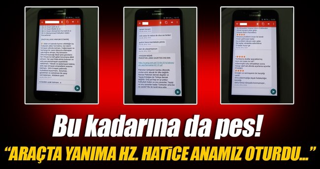 FETÖ'den tutuklanan kişinin telefonunda ilginç mesajlaşmalar
