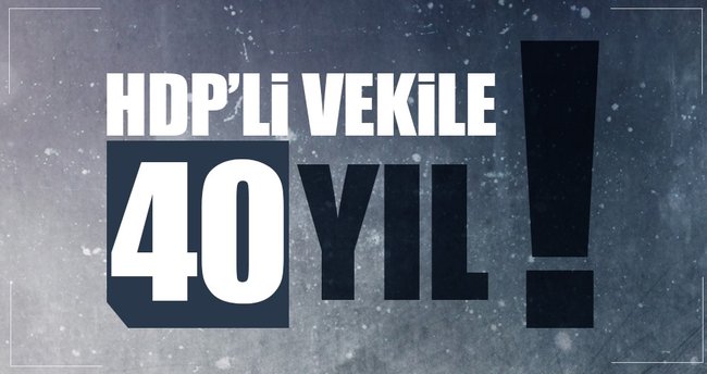 HDP'li Botan'a 40 yıl hapis istemi