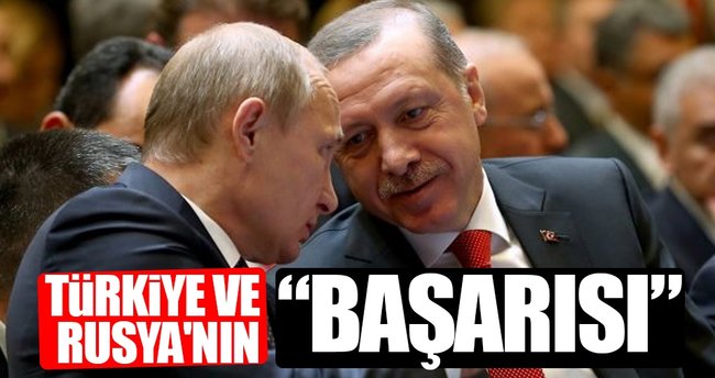 Astana görüşmeleri Rusya ve Türkiye'nin başarısı