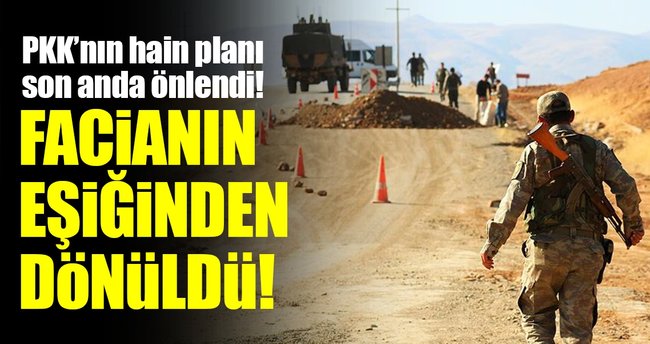 Hakkari'de yola tuzaklanan 300 kilogram patlayıcı imha edildi!