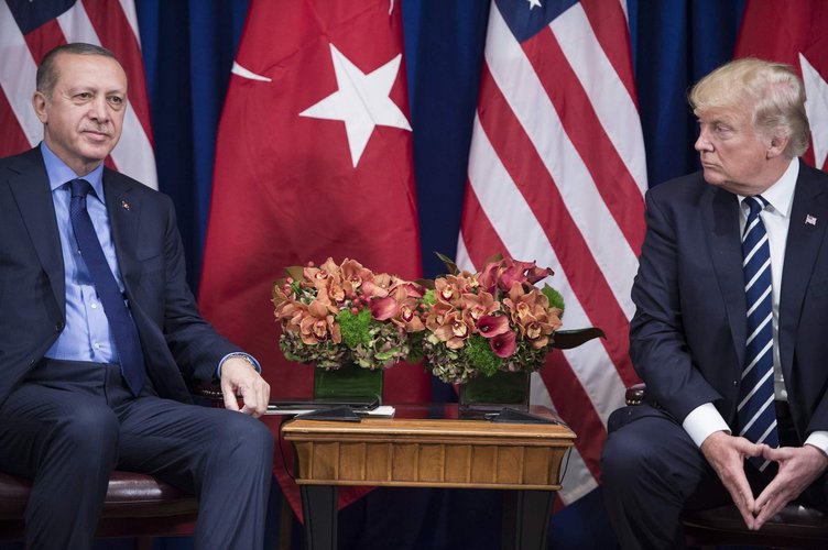Cumhurbaşkanı Erdoğan New York'ta Trump ile görüştü