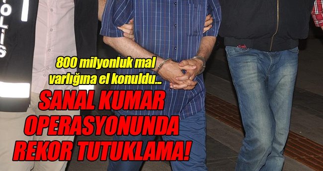 Sanal kumar operasyonunda 39 tutuklama!