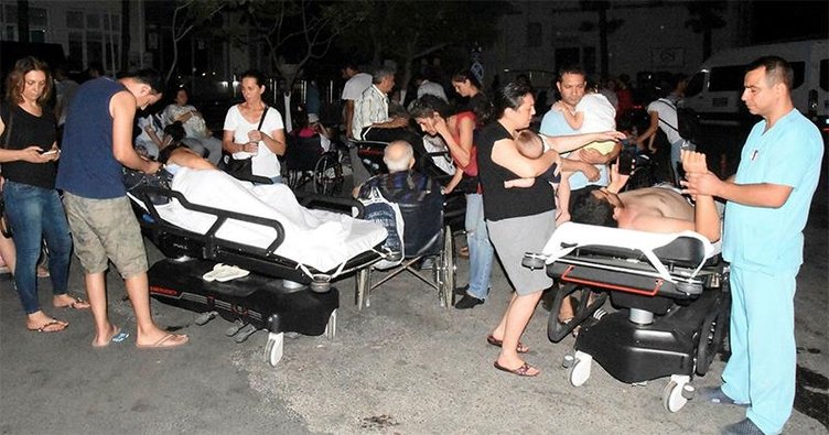 Son dakika: Ege'de 6,3 büyüklüğünde deprem