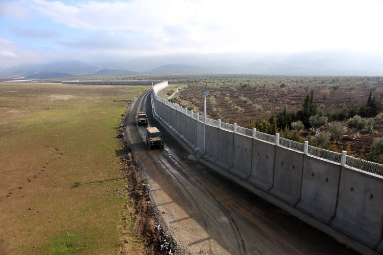 Suriye sınırına 'Türk Seddi'