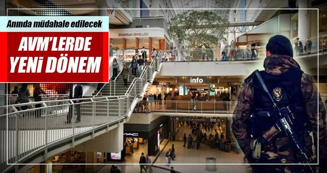 AVM'lere emekli özel harekatçı timi