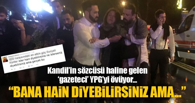 Amberin Zaman PKK'yı övmek için fırsat kolluyor